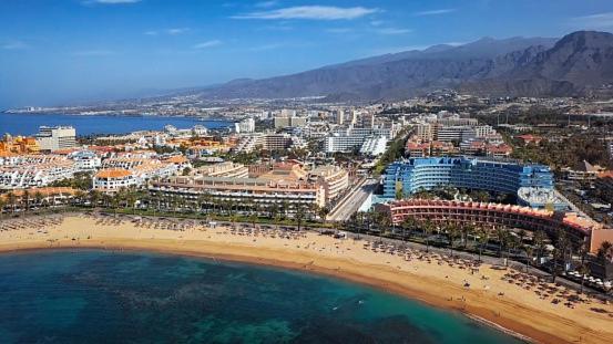 Superb Seaview Apartment In Playa De Las Americas 外观 照片